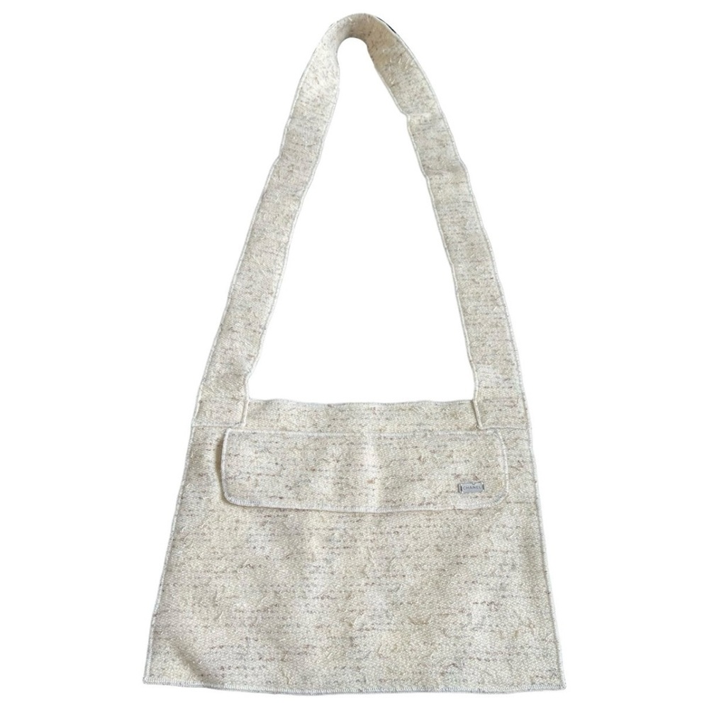 RARE! Chanel Tweed Messenger Bag